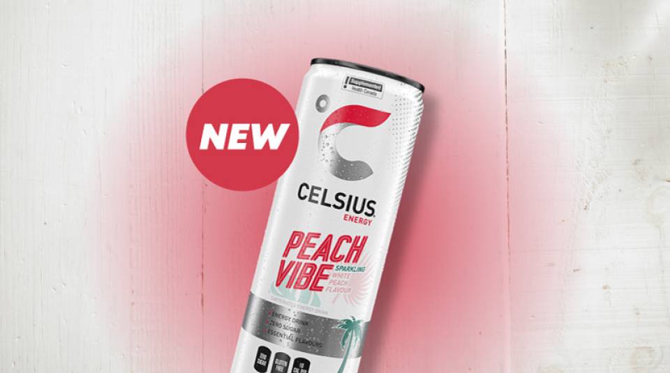[NEW] Celsius Peach Vibe